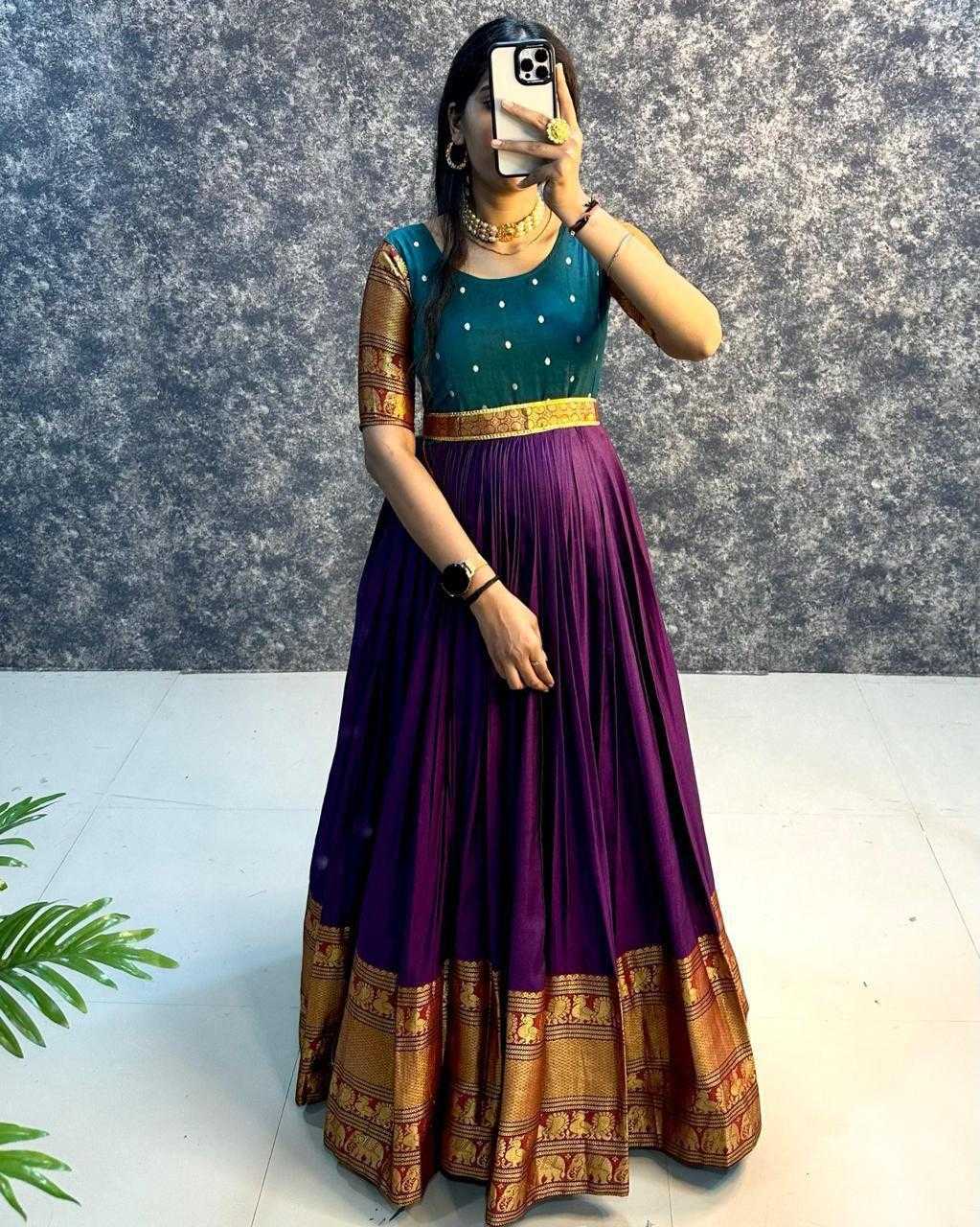 Ynf Silk RIN235 NARAYAN Kids Wear Wholesale Kids Gown Kids Ethnic Gowns Manufacturer