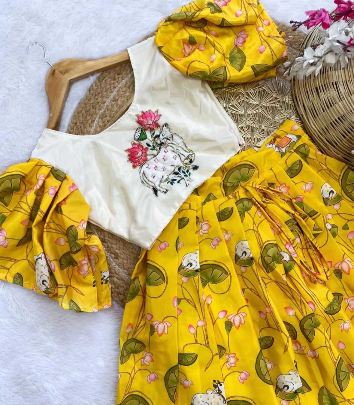 Ynf Silk RIN235 YOUNGER Kids Wear Wholesale Kids Lehenga Kids Lehenga Choli Baby Girl Lehenga Manufacturer