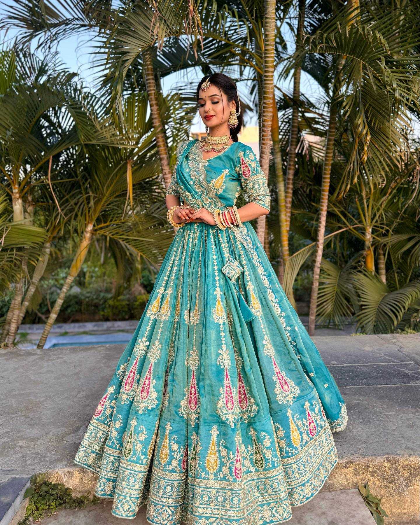 Ynf Simar silk KESH497 259 Lehengas Wholesale Traditional Lehenga Wedding Lehenga Embroidered Lehenga Manufacturer