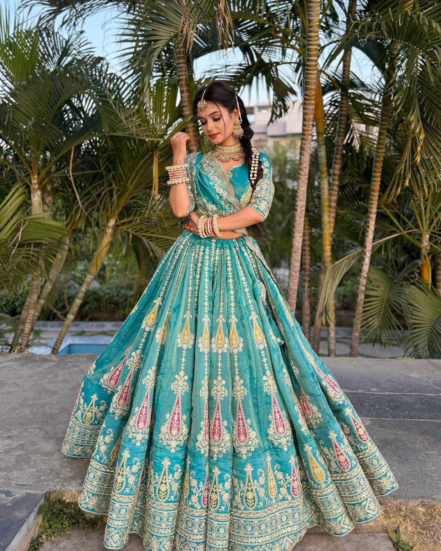 Ynf Simar silk KESH497 259 Lehengas Wholesale Traditional Lehenga Wedding Lehenga Embroidered Lehenga Manufacturer