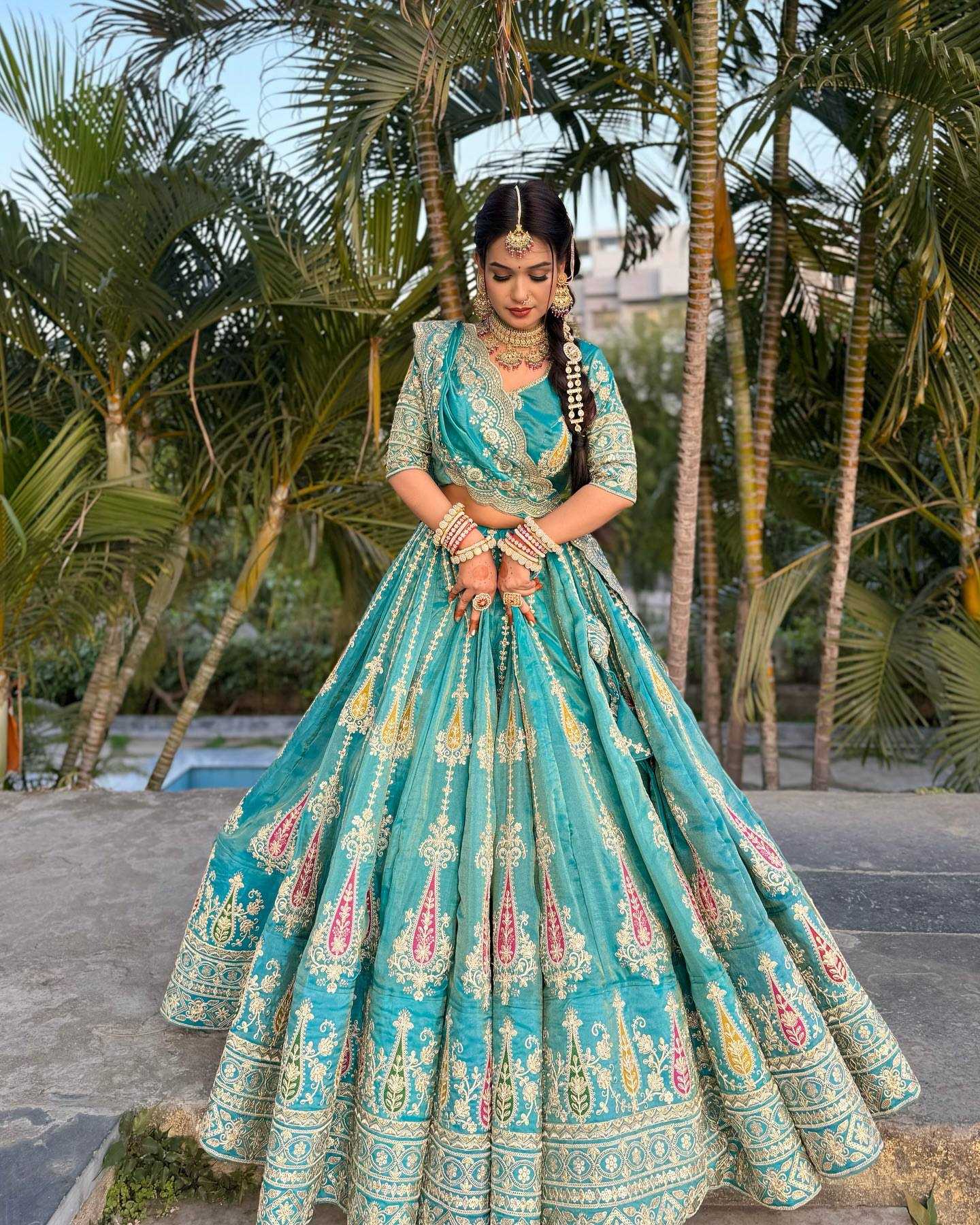 Ynf Simar silk KESH497 259 Lehengas Wholesale Traditional Lehenga Wedding Lehenga Embroidered Lehenga Manufacturer