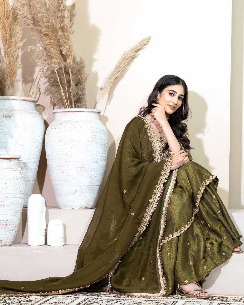 Ynf Simar silk KESH499 518 Suits & Dresses Wholesale Sharara Salwar Suits Embroidery Suits Ladies Silk Suit Manufacturer