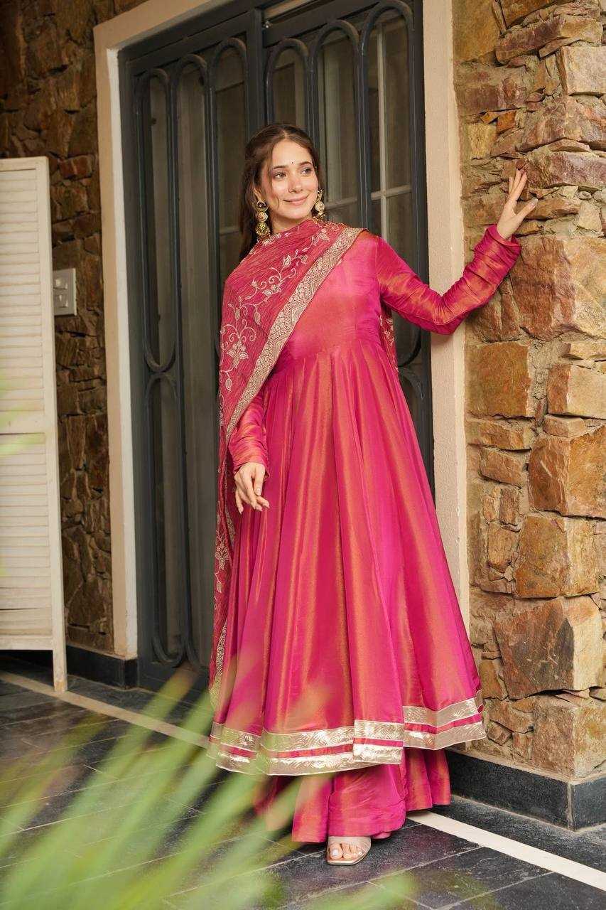 Ynf Simar silk KESH499 5289 Gowns Wholesale Fancy Gowns Party Gowns Long Gowns Manufacturer