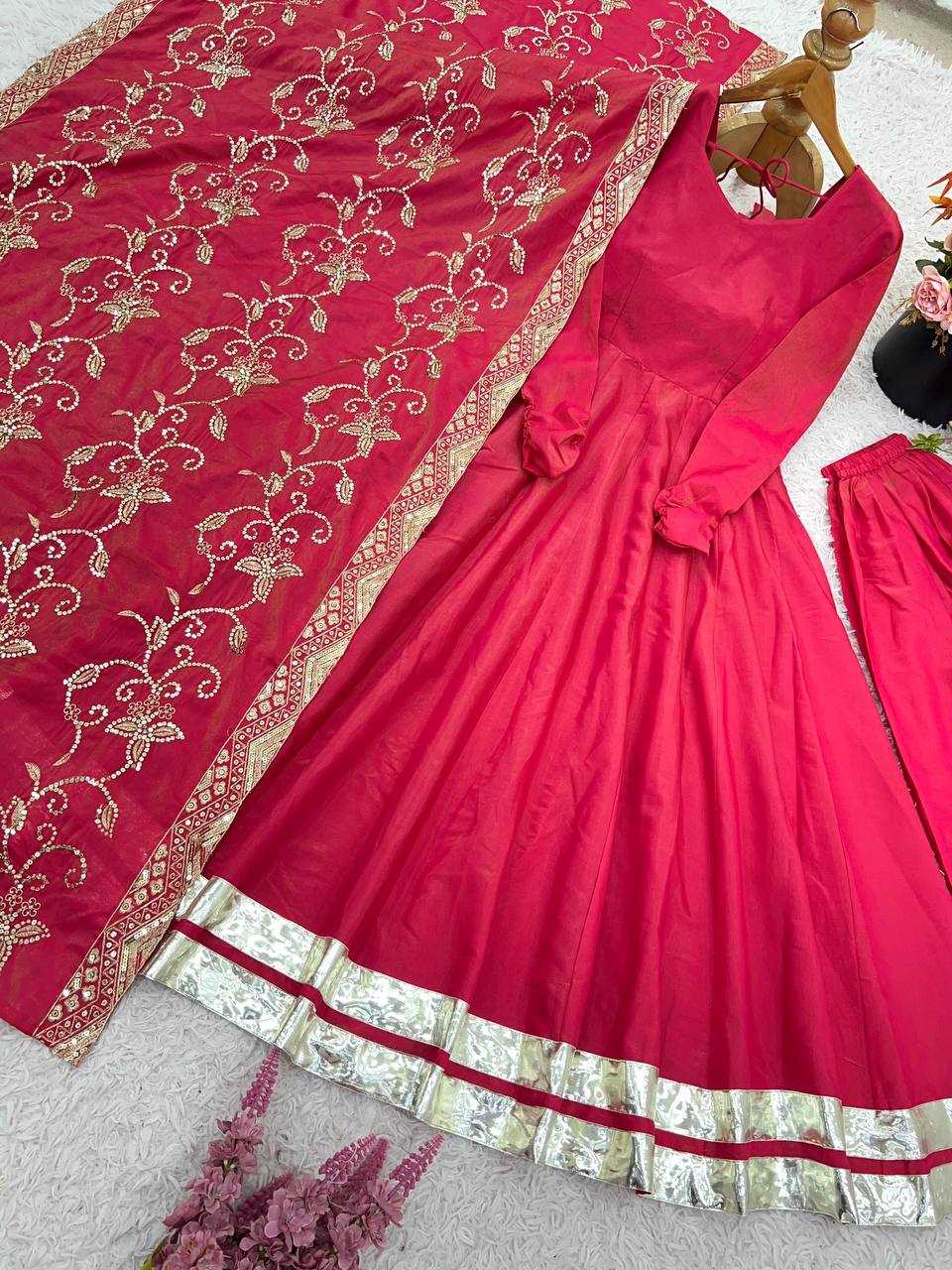 Ynf Simar silk KESH499 5289 Gowns Wholesale Fancy Gowns Party Gowns Long Gowns Manufacturer