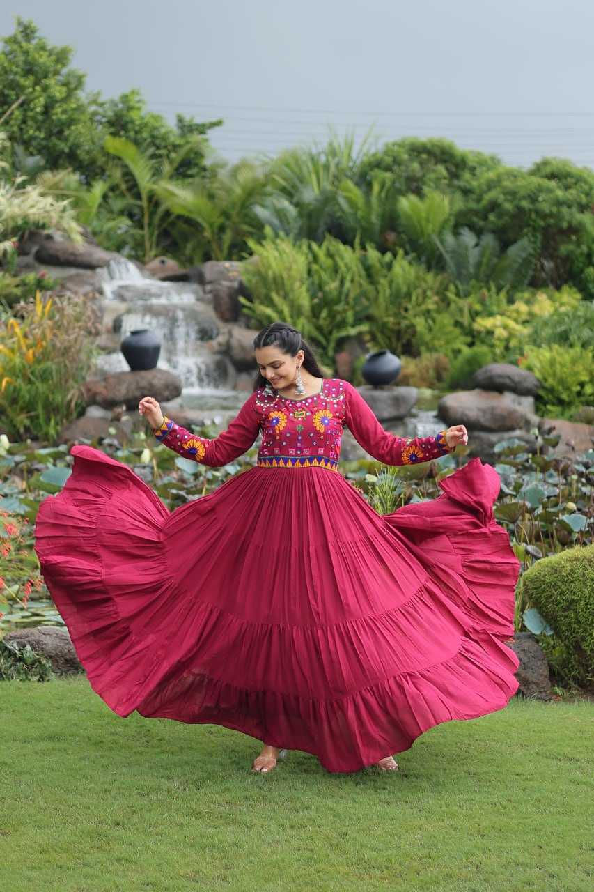 Ynf Slub Reyon KESH491 9261 Gowns Wholesale Printed Gowns Manufacturer