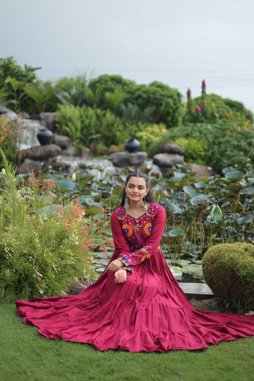 Ynf Slub Reyon KESH491 9261 Gowns Wholesale Printed Gowns Manufacturer