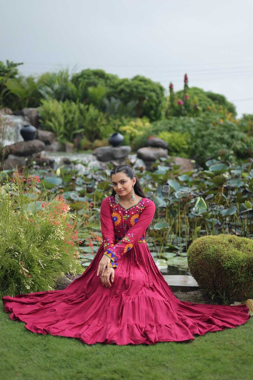 Ynf Slub Reyon KESH491 9261 Gowns Wholesale Printed Gowns Manufacturer