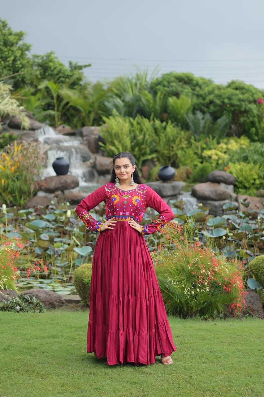 Ynf Slub Reyon KESH491 9261 Gowns Wholesale Printed Gowns Manufacturer