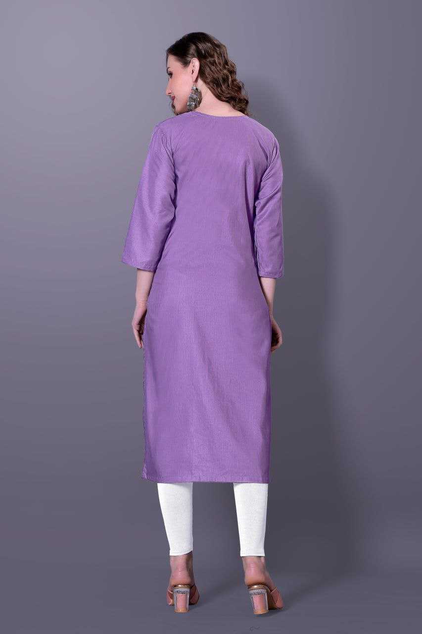 Ynf Slub Reyon KESH517 H7 Kurti Wholesale Casual Kurtis Festive Kurtis Embroidered Kurtis Manufacturer