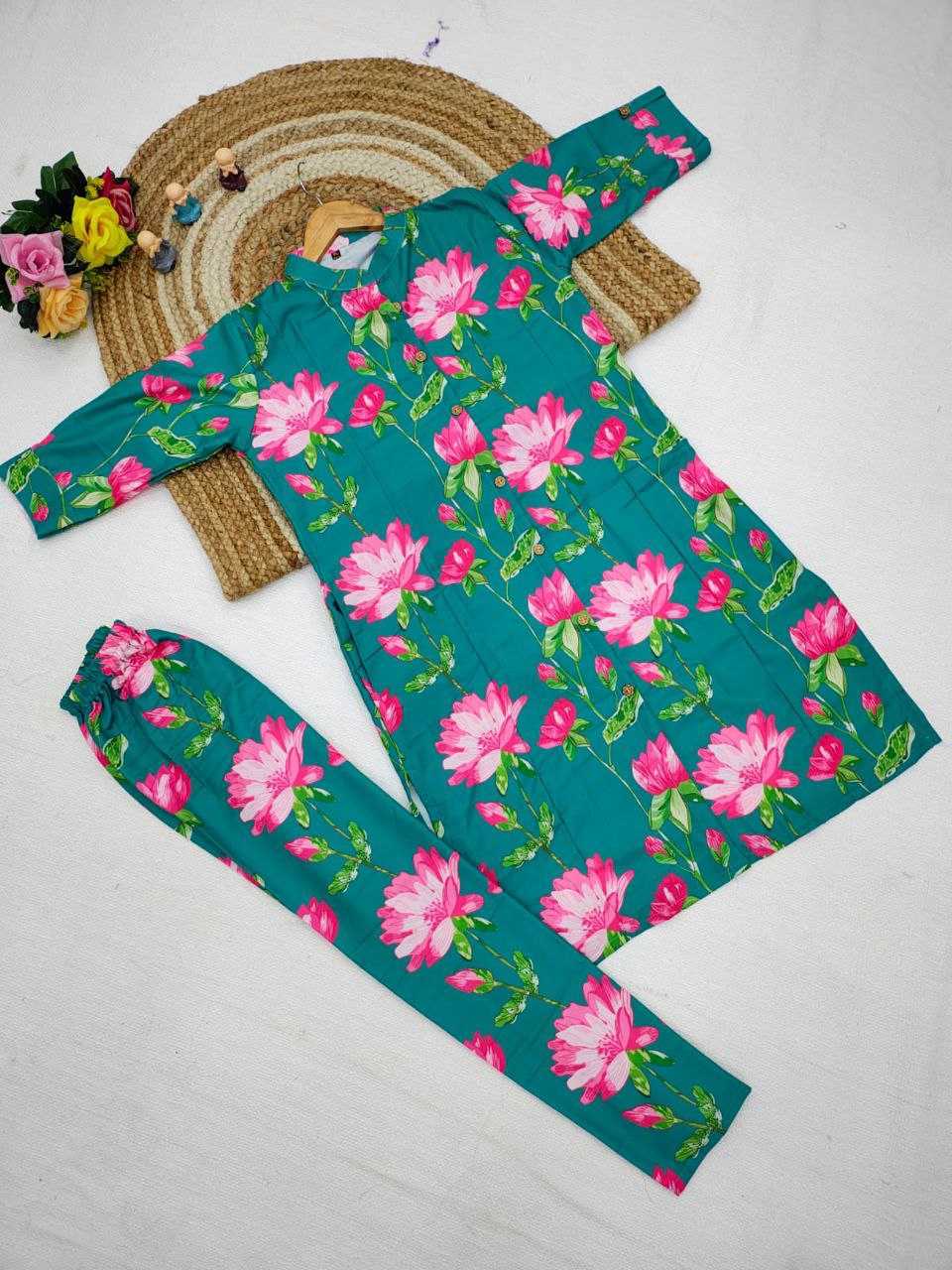 Ynf Slub Reyon KESH517 M1 Western Wears Wholesale Co-ord Set Manufacturer