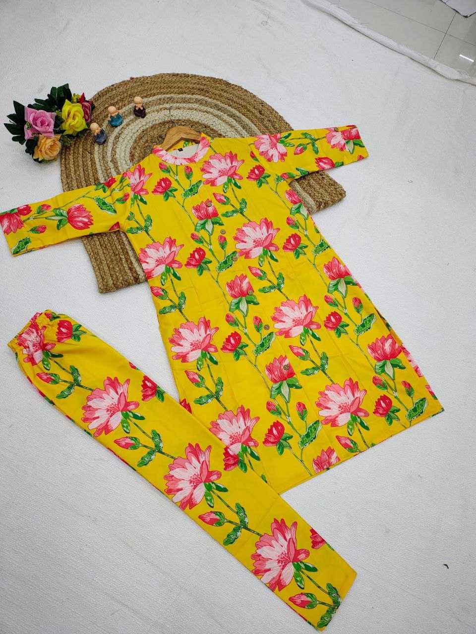 Ynf Slub Reyon KESH517 M1 Western Wears Wholesale Co-ord Set Manufacturer