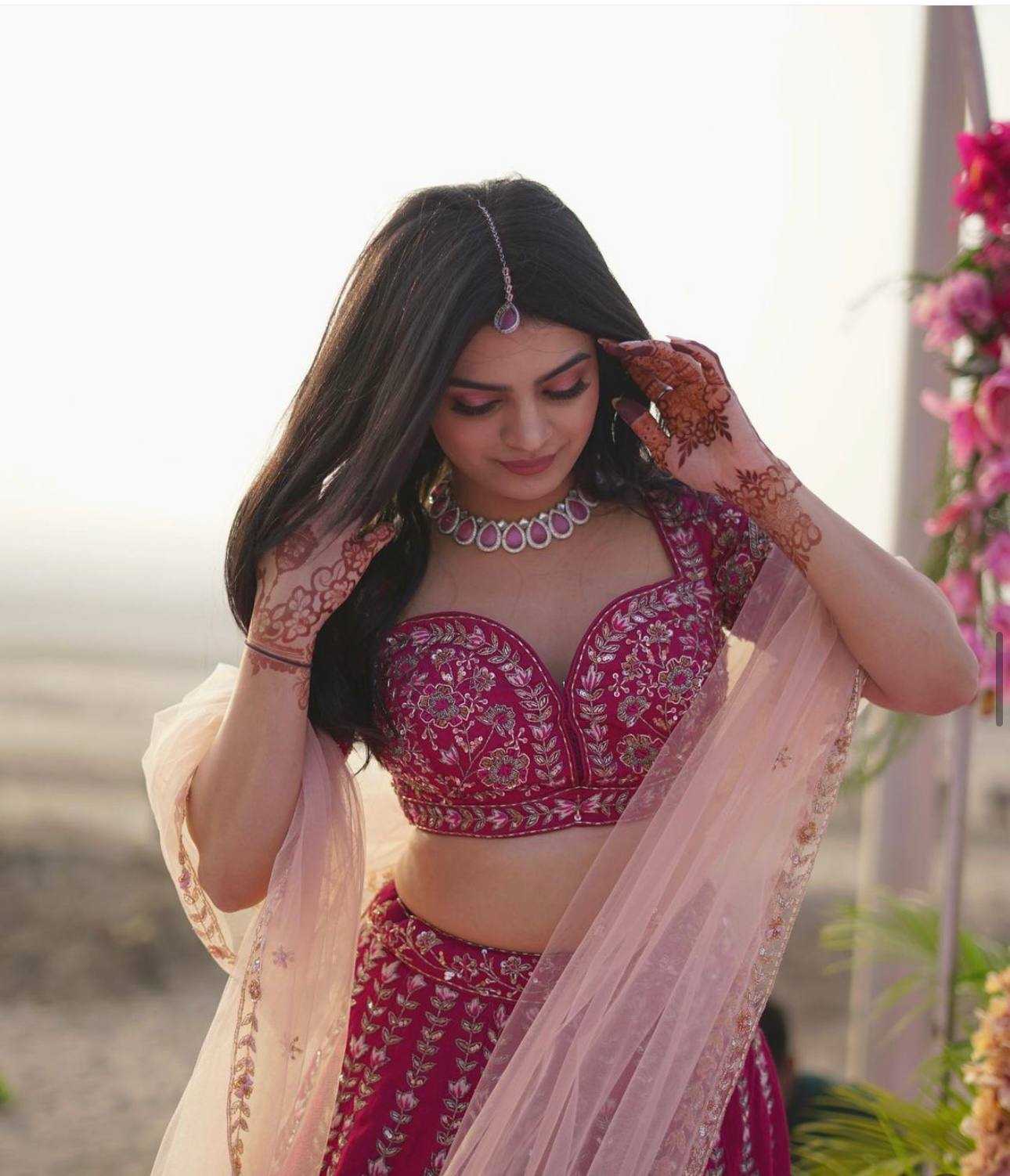 Ynf Slub Silk RIN213 H67 Lehengas Wedding Collections Wholesale Designer Lehenga Sangeet Outfits Manufacturer