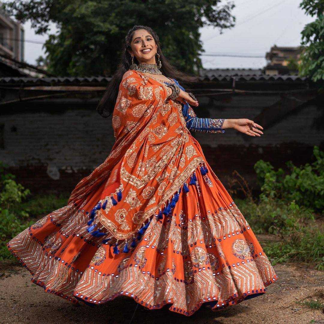 Ynf Soft Butter Silk KESH492 797 Lehengas Festive Collections Wholesale Designer Lehenga Choli Mirror Work Lehenga Navratri Chaniya Choli Manufacturer