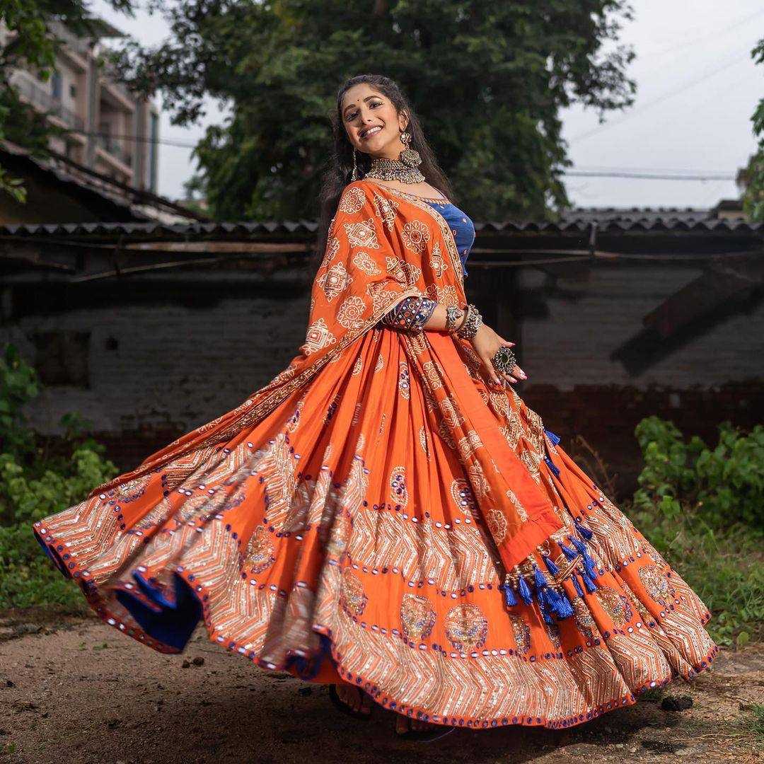 Ynf Soft Butter Silk KESH492 797 Lehengas Festive Collections Wholesale Designer Lehenga Choli Mirror Work Lehenga Navratri Chaniya Choli Manufacturer