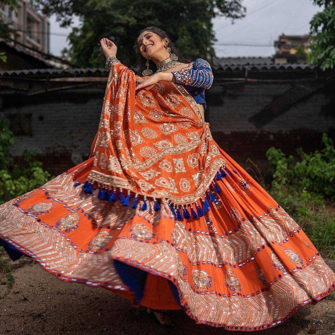 Ynf Soft Butter Silk KESH492 797 Lehengas Festive Collections Wholesale Designer Lehenga Choli Mirror Work Lehenga Navratri Chaniya Choli Manufacturer