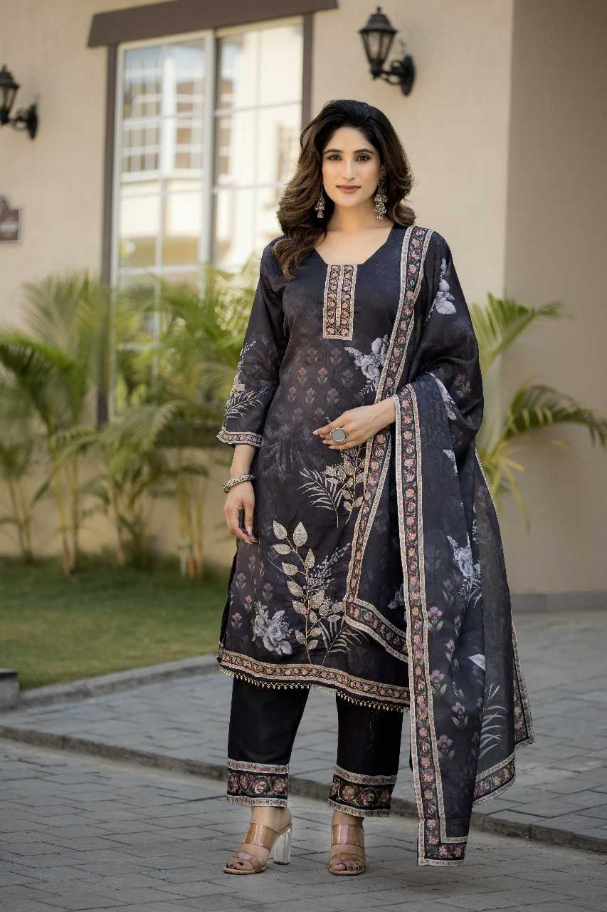 Ynf soft chinon RIN197 4840 Suits & Dresses Wholesale Party wear suits Wedding Suits Designer Suits Manufacturer