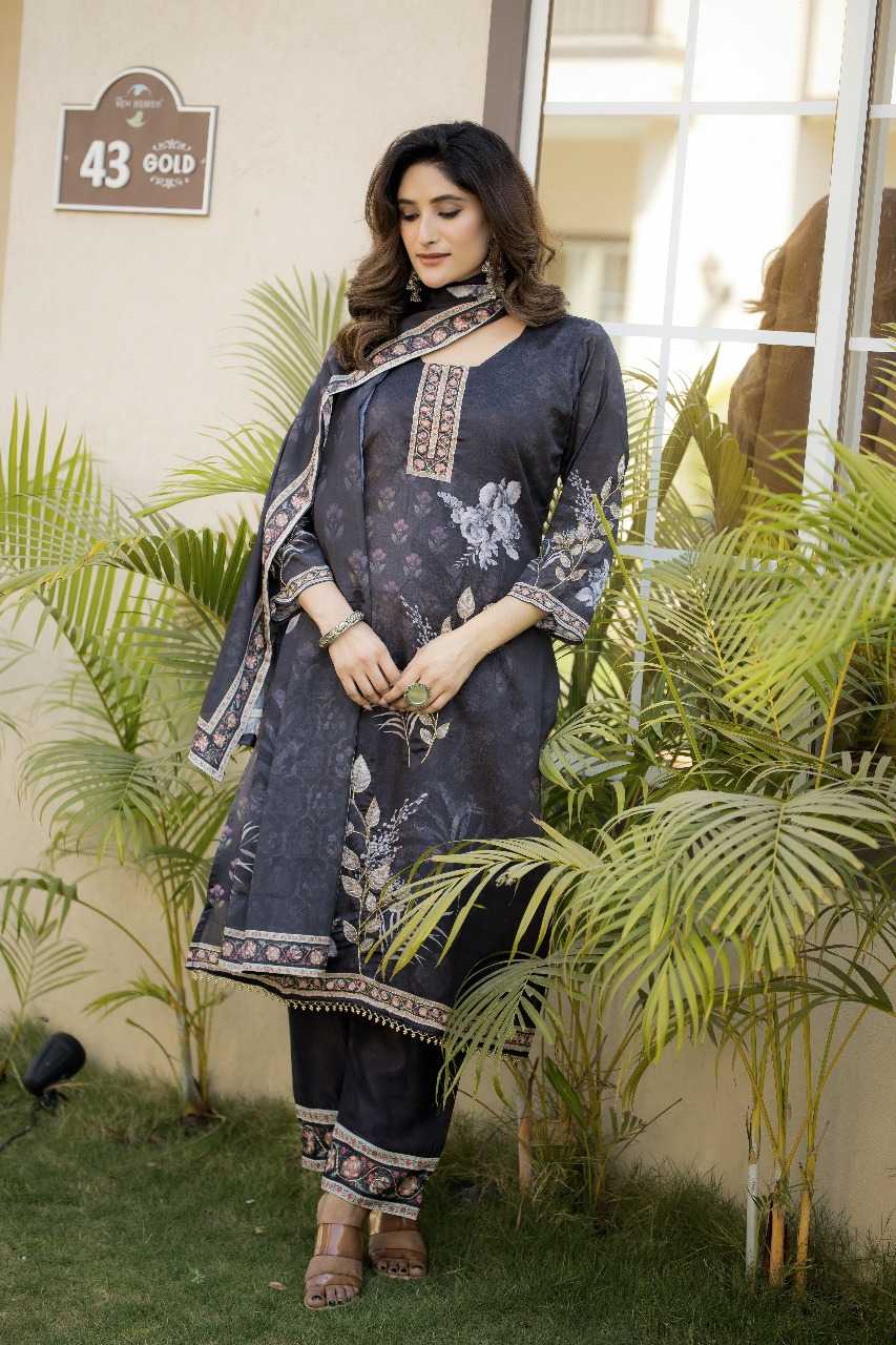 Ynf soft chinon RIN197 4840 Suits & Dresses Wholesale Party wear suits Wedding Suits Designer Suits Manufacturer