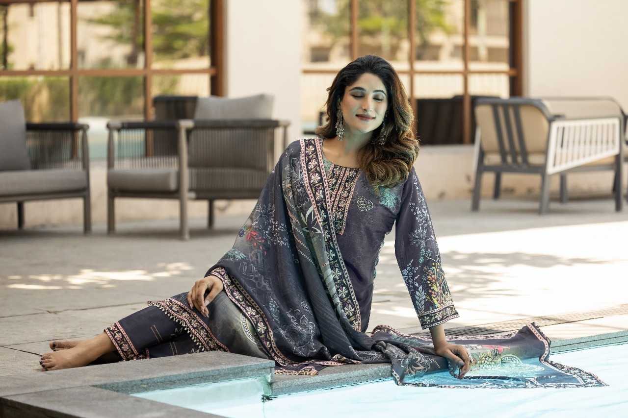 Ynf soft chinon RIN197 4840 Suits & Dresses Wholesale Party wear suits Wedding Suits Designer Suits Manufacturer