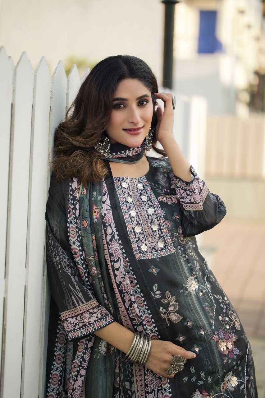 Ynf soft chinon RIN197 4840 Suits & Dresses Wholesale Party wear suits Wedding Suits Designer Suits Manufacturer
