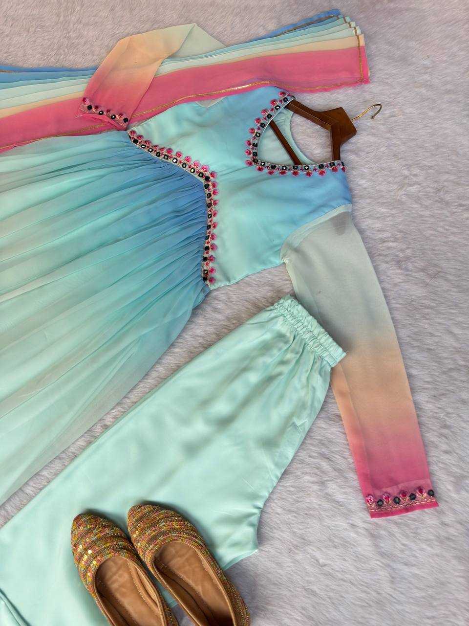 Ynf Soft Cotton KESH513 472 Gowns Wholesale Bollywood Style Gowns Party Wear Gowns Designer Gowns Manufacturer