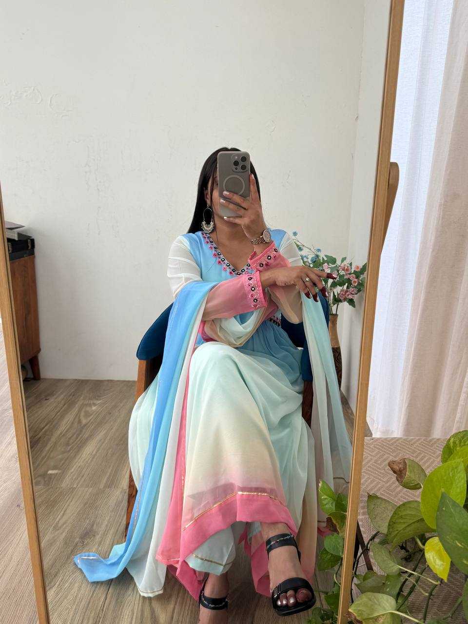 Ynf Soft Cotton KESH513 472 Gowns Wholesale Bollywood Style Gowns Party Wear Gowns Designer Gowns Manufacturer