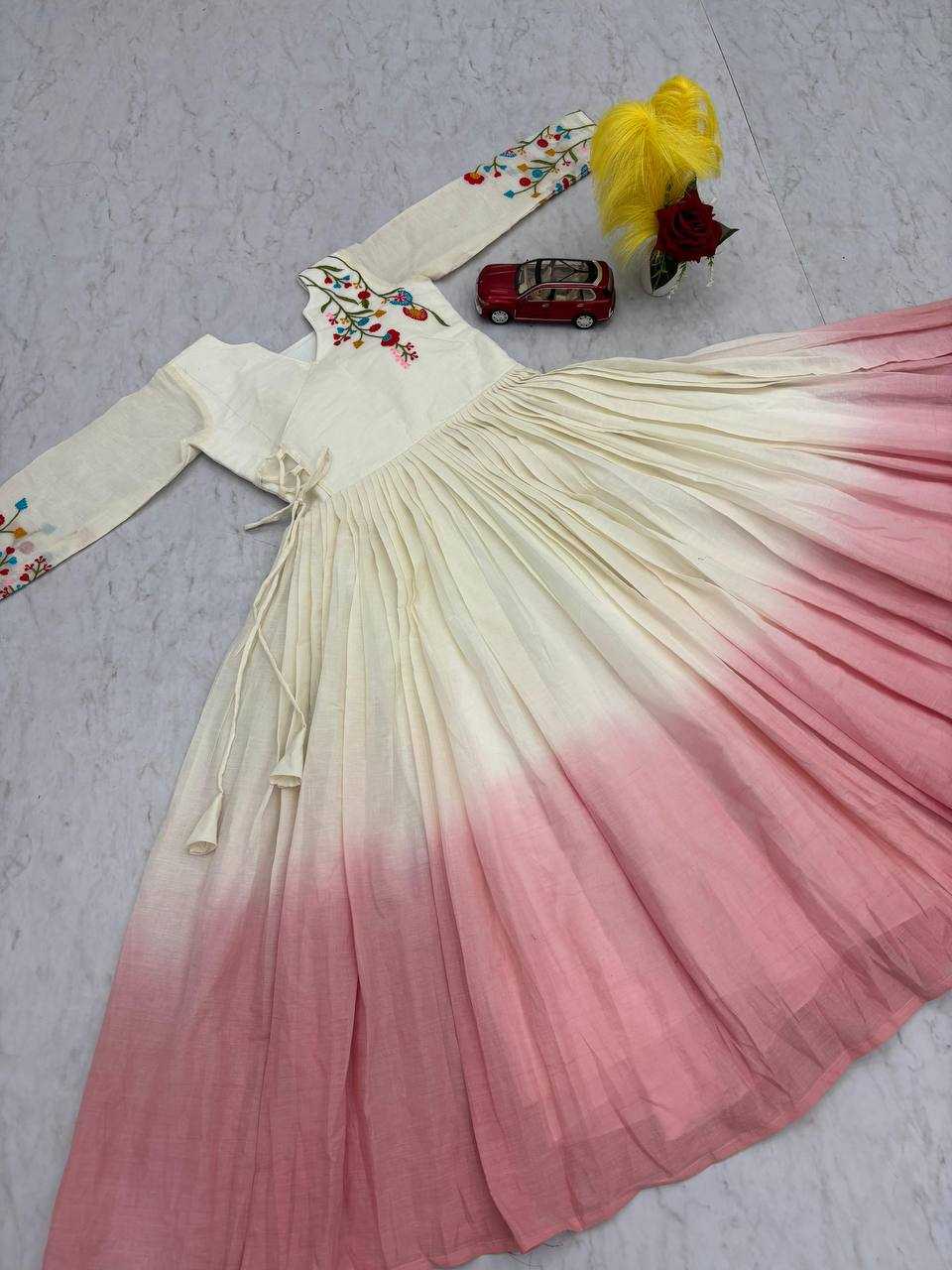 Ynf Soft Cotton KESH496 526 Gowns Wholesale Fancy Gowns Anarkali Gown Long Gowns Manufacturer