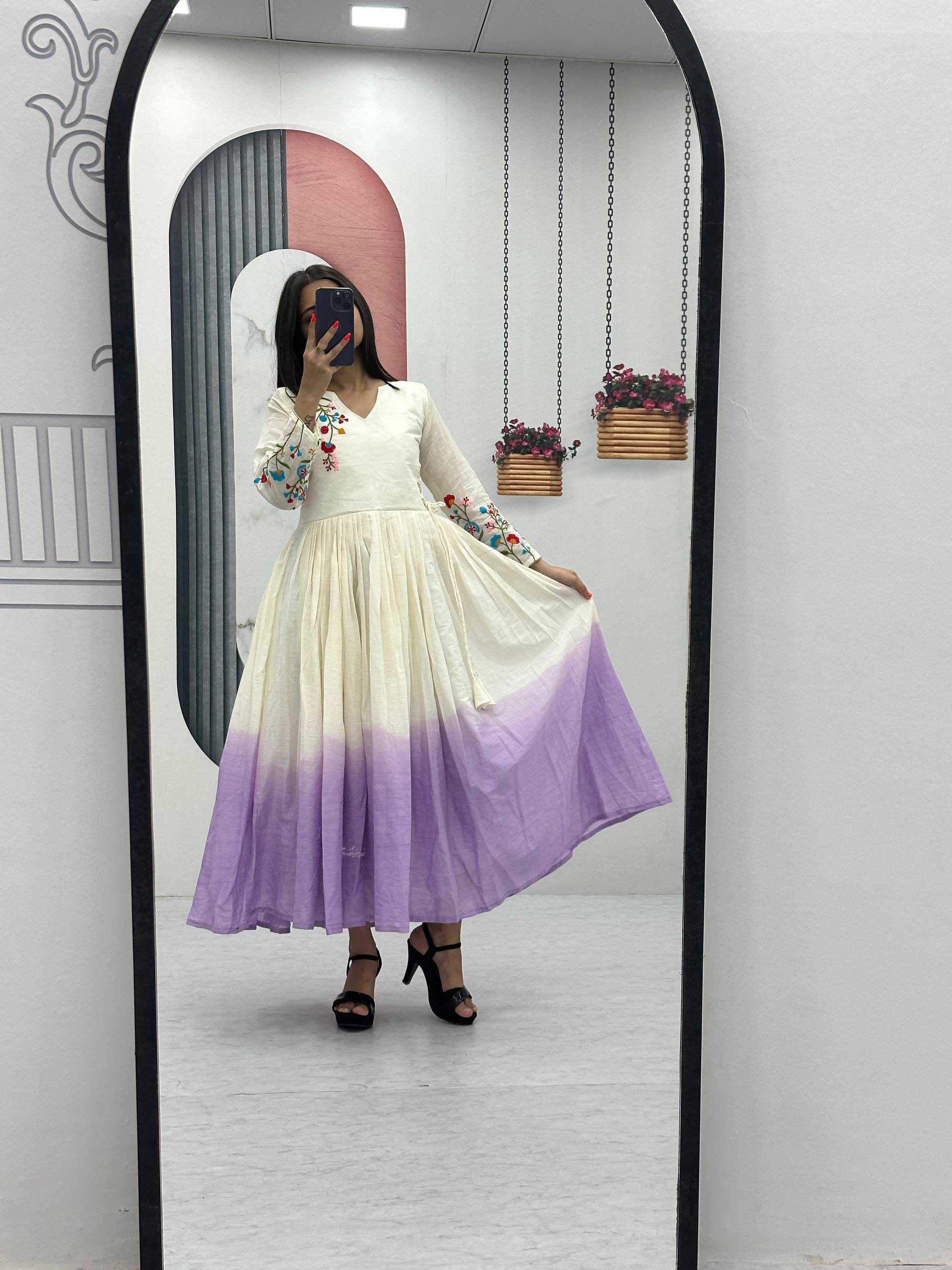 Ynf Soft Cotton KESH496 526 Gowns Wholesale Fancy Gowns Anarkali Gown Long Gowns Manufacturer