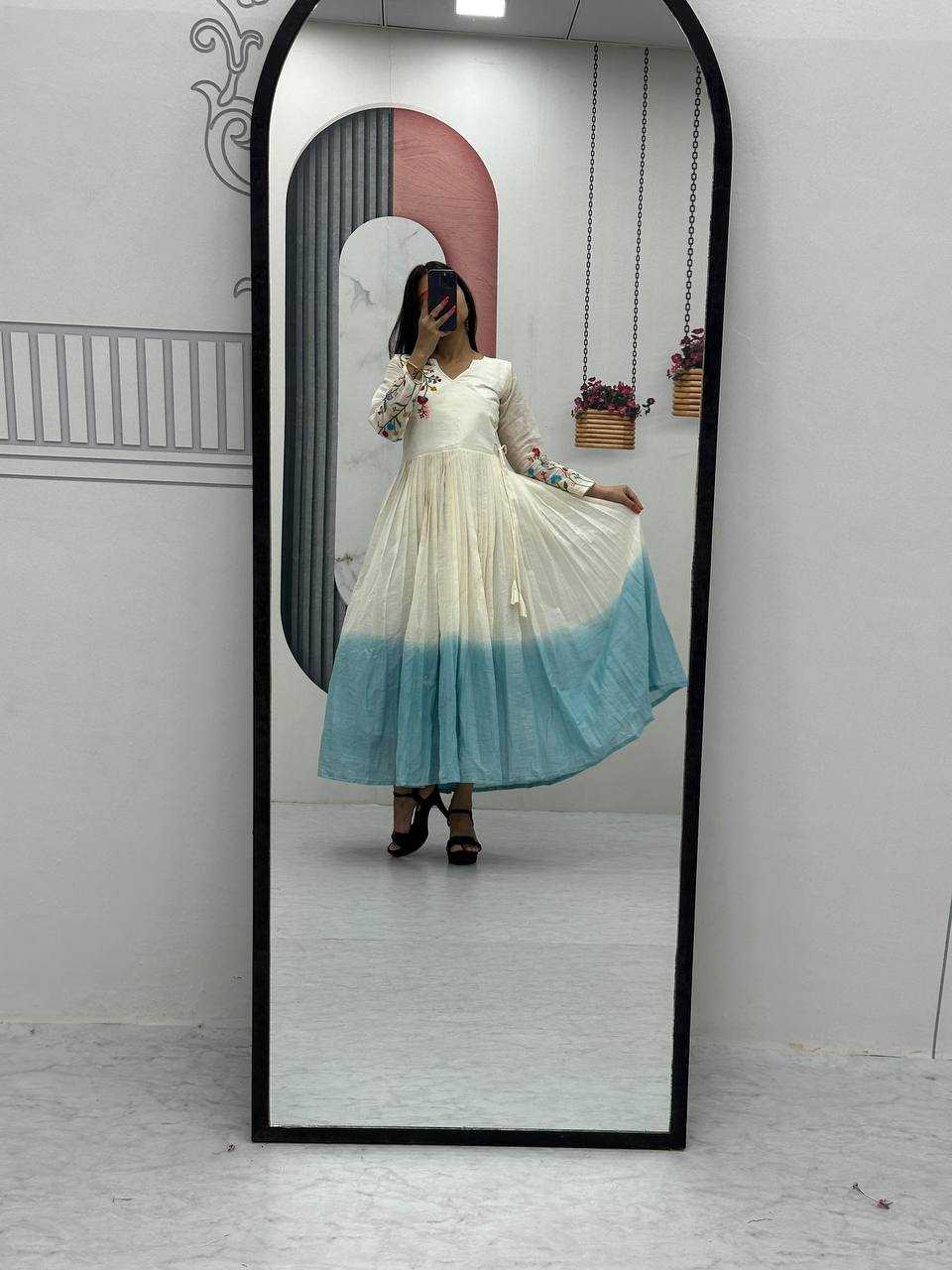Ynf Soft Cotton KESH496 526 Gowns Wholesale Fancy Gowns Anarkali Gown Long Gowns Manufacturer