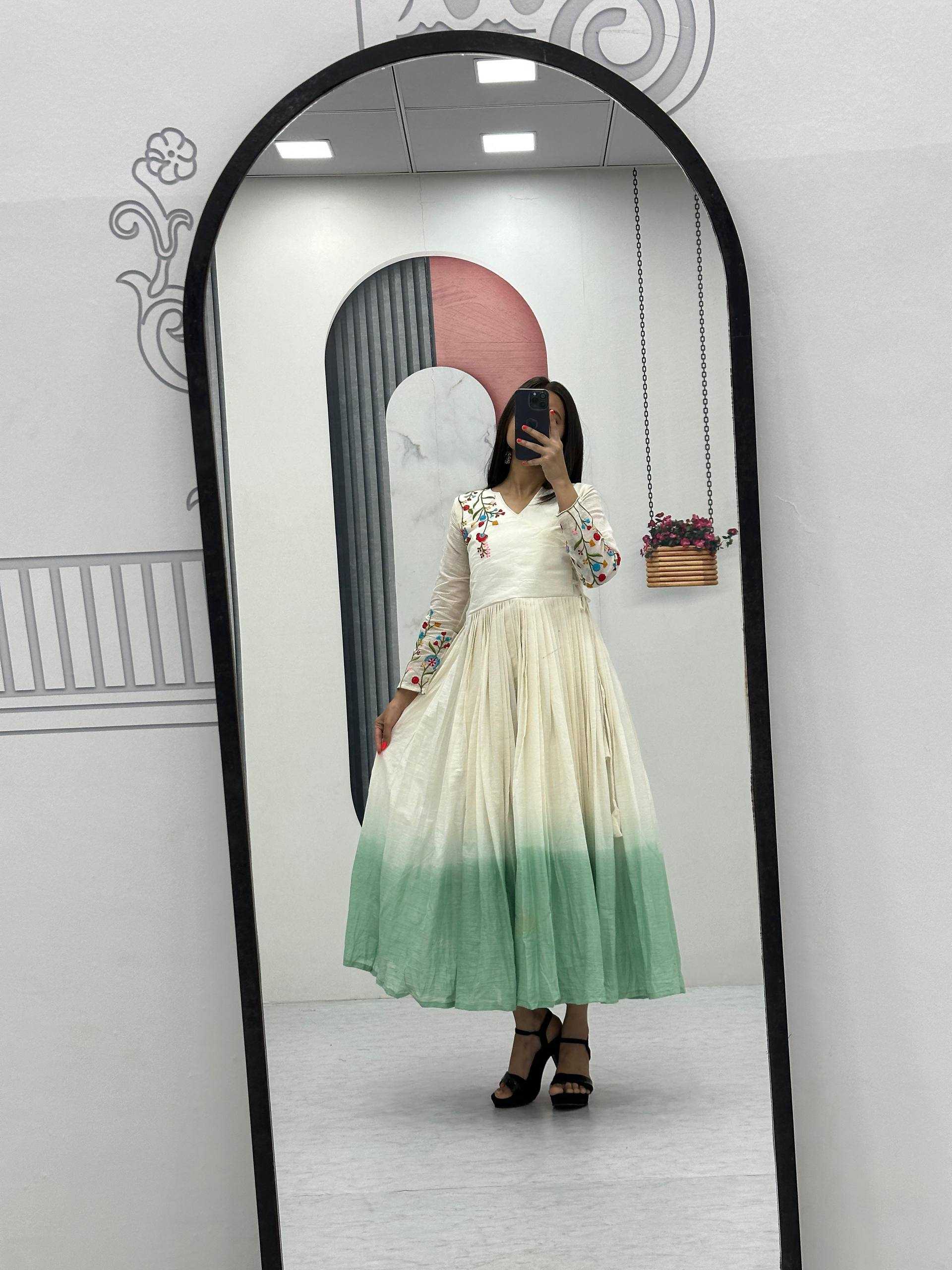 Ynf Soft Cotton KESH496 526 Gowns Wholesale Fancy Gowns Anarkali Gown Long Gowns Manufacturer