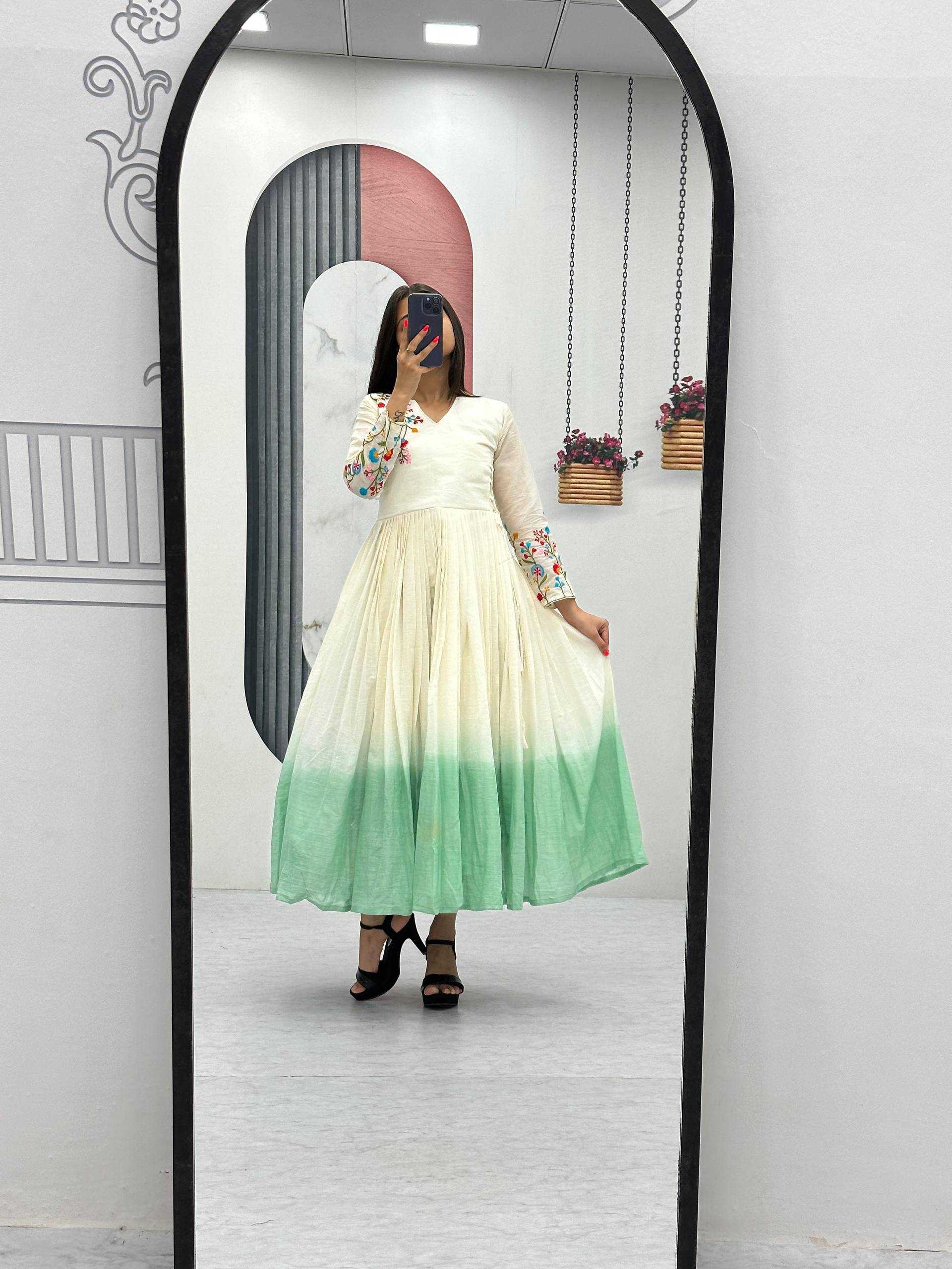Ynf Soft Cotton KESH496 526 Gowns Wholesale Fancy Gowns Anarkali Gown Long Gowns Manufacturer