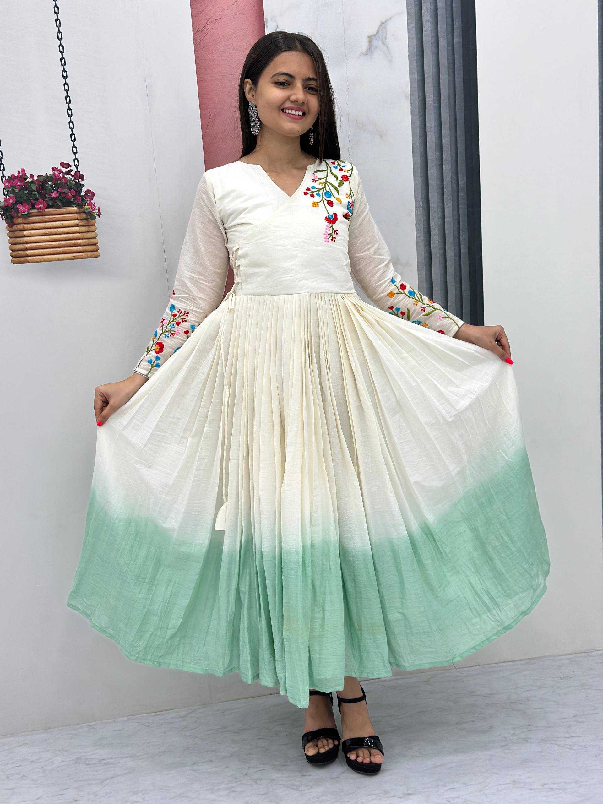 Ynf Soft Cotton KESH496 526 Gowns Wholesale Fancy Gowns Anarkali Gown Long Gowns Manufacturer
