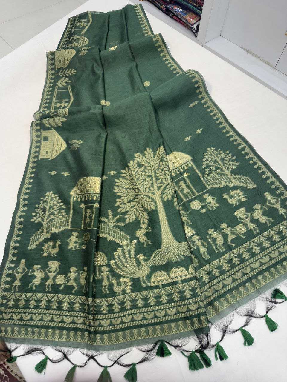 Ynf Soft Cotton KESH505 Devra Cotton 4 Sarees Wholesale Butta Sarees Cotton Sarees Sarees With Blouse Manufacturer