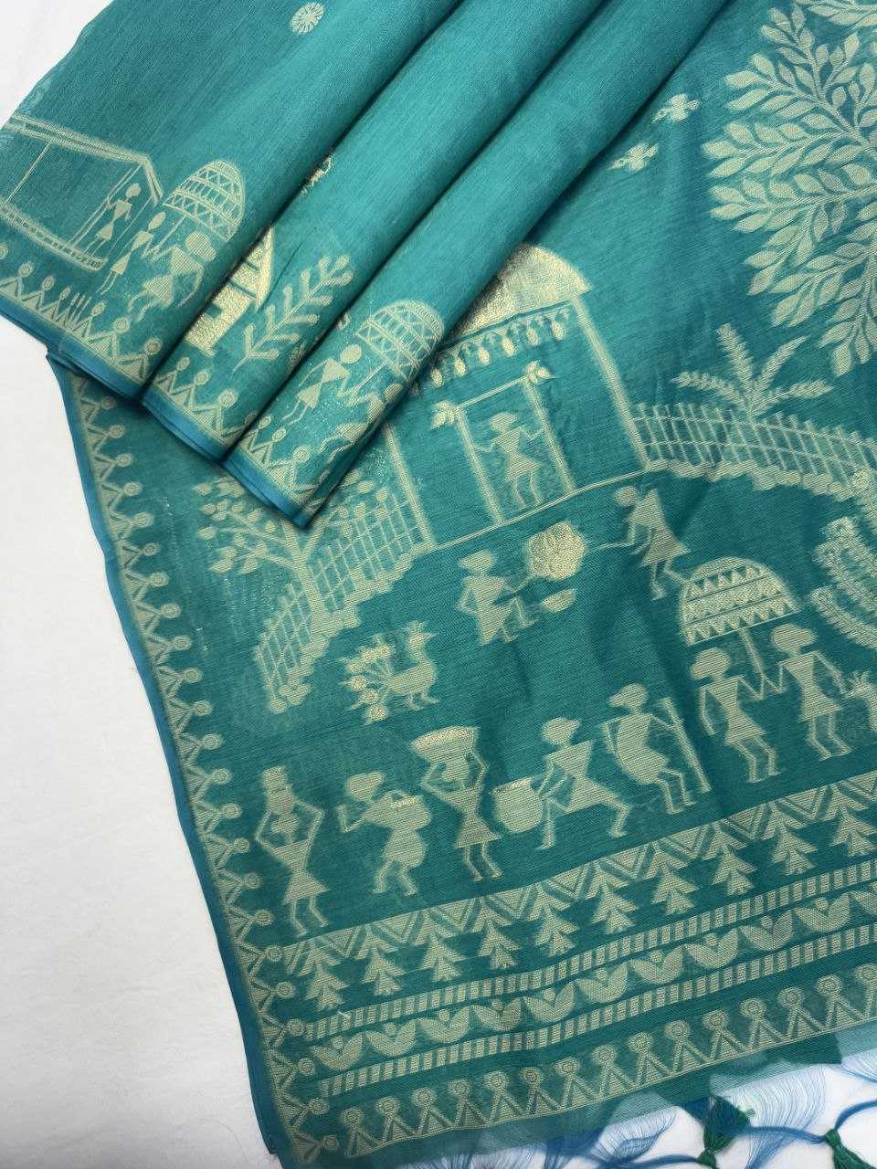 Ynf Soft Cotton KESH505 Devra Cotton 4 Sarees Wholesale Butta Sarees Cotton Sarees Sarees With Blouse Manufacturer