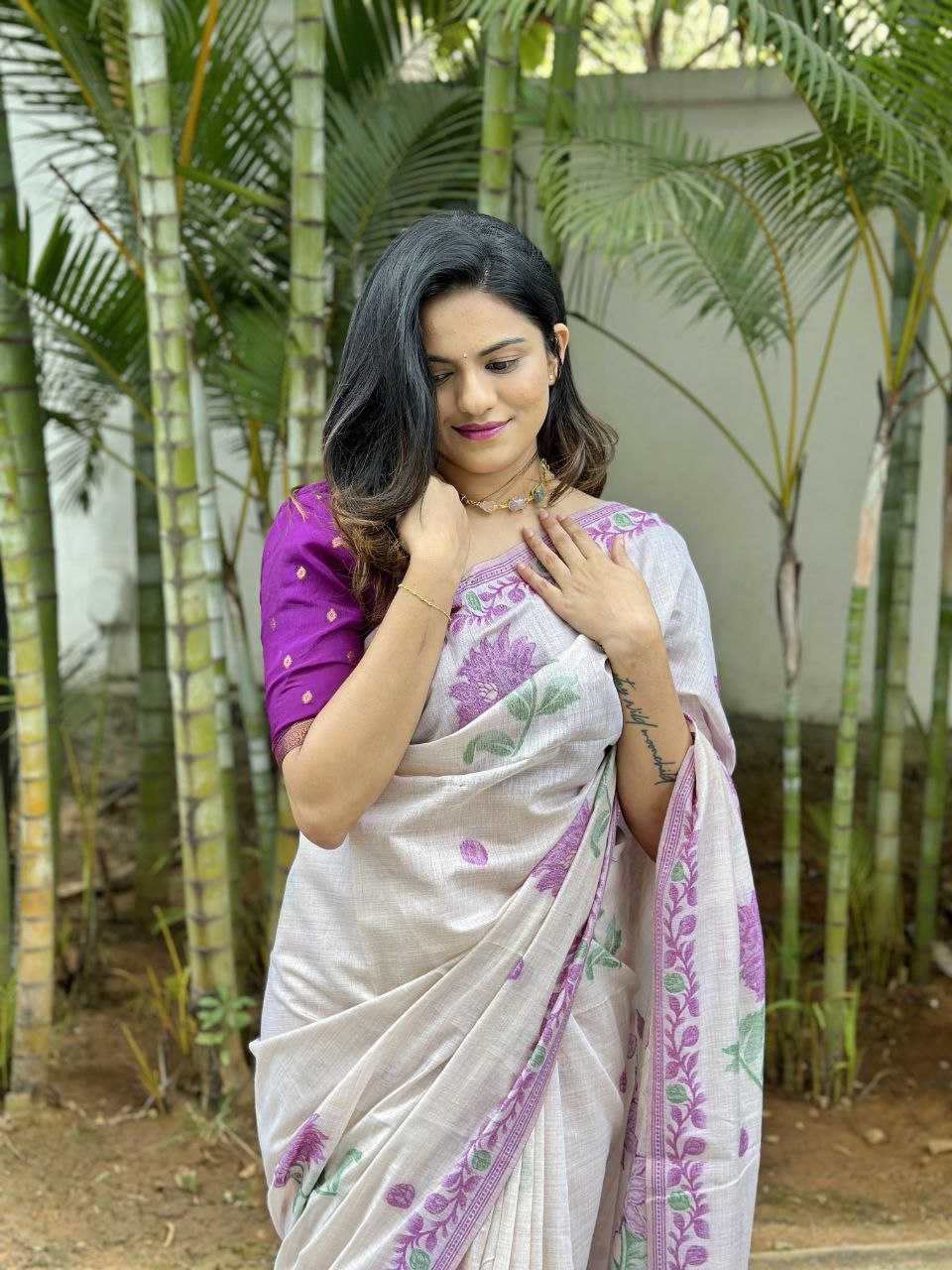Ynf Soft Cotton KESH505 MUGA COTTON 202 Sarees Wedding Collections Festive Collections Wholesale Butta Sarees Traditional Sarees Cotton Sarees Manufacturer