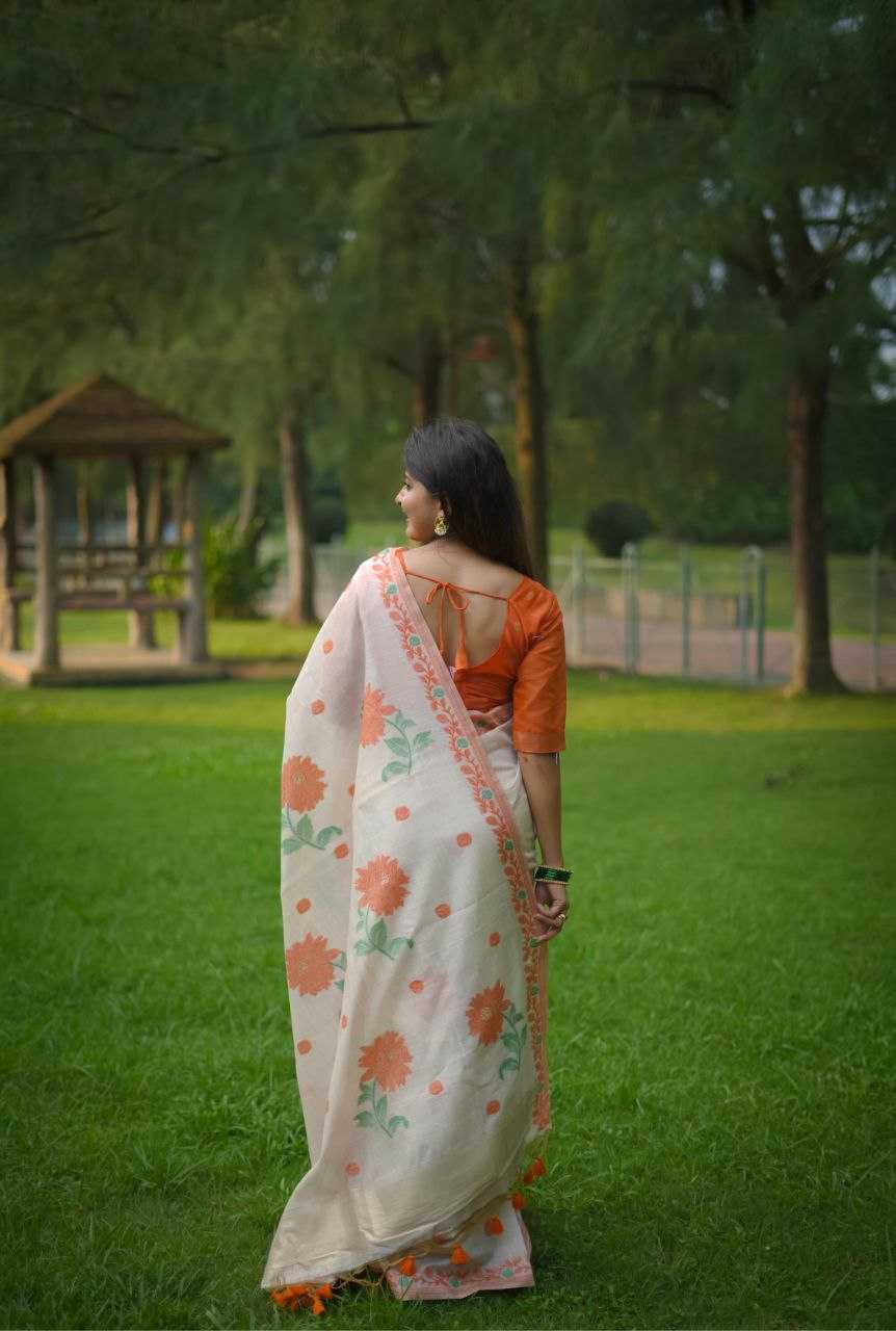 Ynf Soft Cotton KESH505 MUGA COTTON 202 Sarees Wedding Collections Festive Collections Wholesale Butta Sarees Traditional Sarees Cotton Sarees Manufacturer