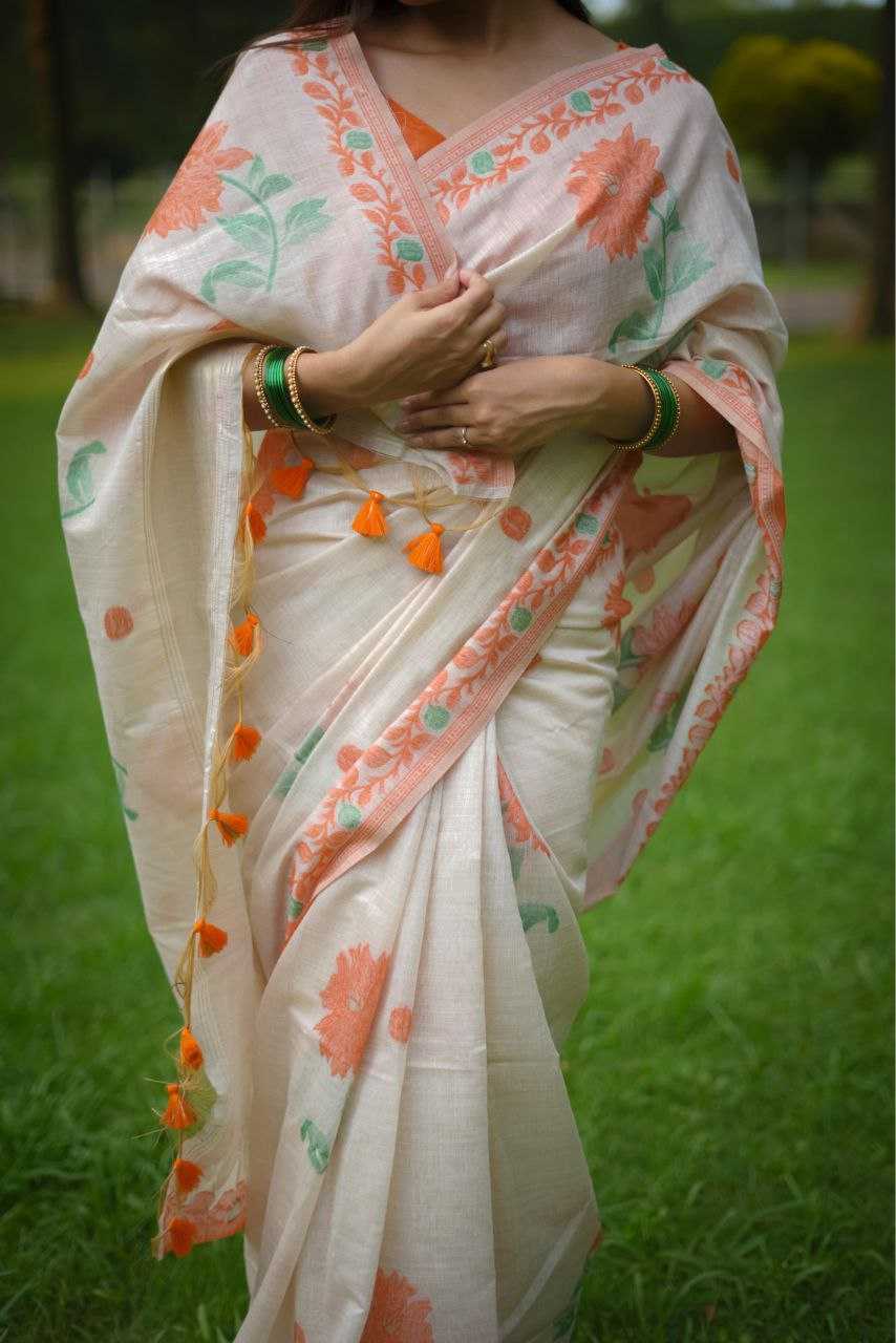 Ynf Soft Cotton KESH505 MUGA COTTON 202 Sarees Wedding Collections Festive Collections Wholesale Butta Sarees Traditional Sarees Cotton Sarees Manufacturer