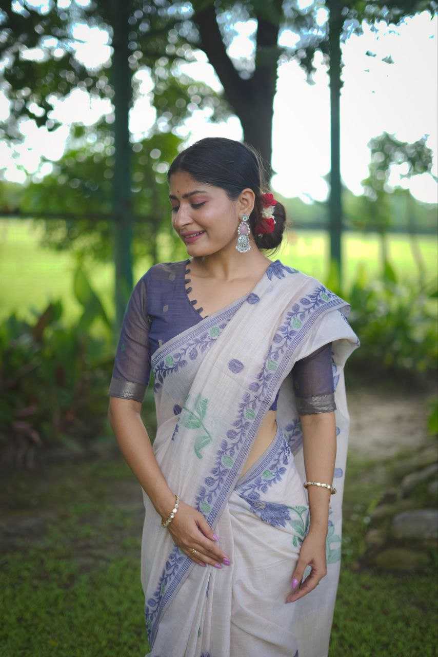Ynf Soft Cotton KESH505 MUGA COTTON 202 Sarees Wedding Collections Festive Collections Wholesale Butta Sarees Traditional Sarees Cotton Sarees Manufacturer
