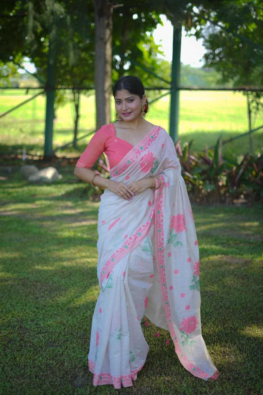 Ynf Soft Cotton KESH505 MUGA COTTON 202 Sarees Wedding Collections Festive Collections Wholesale Butta Sarees Traditional Sarees Cotton Sarees Manufacturer