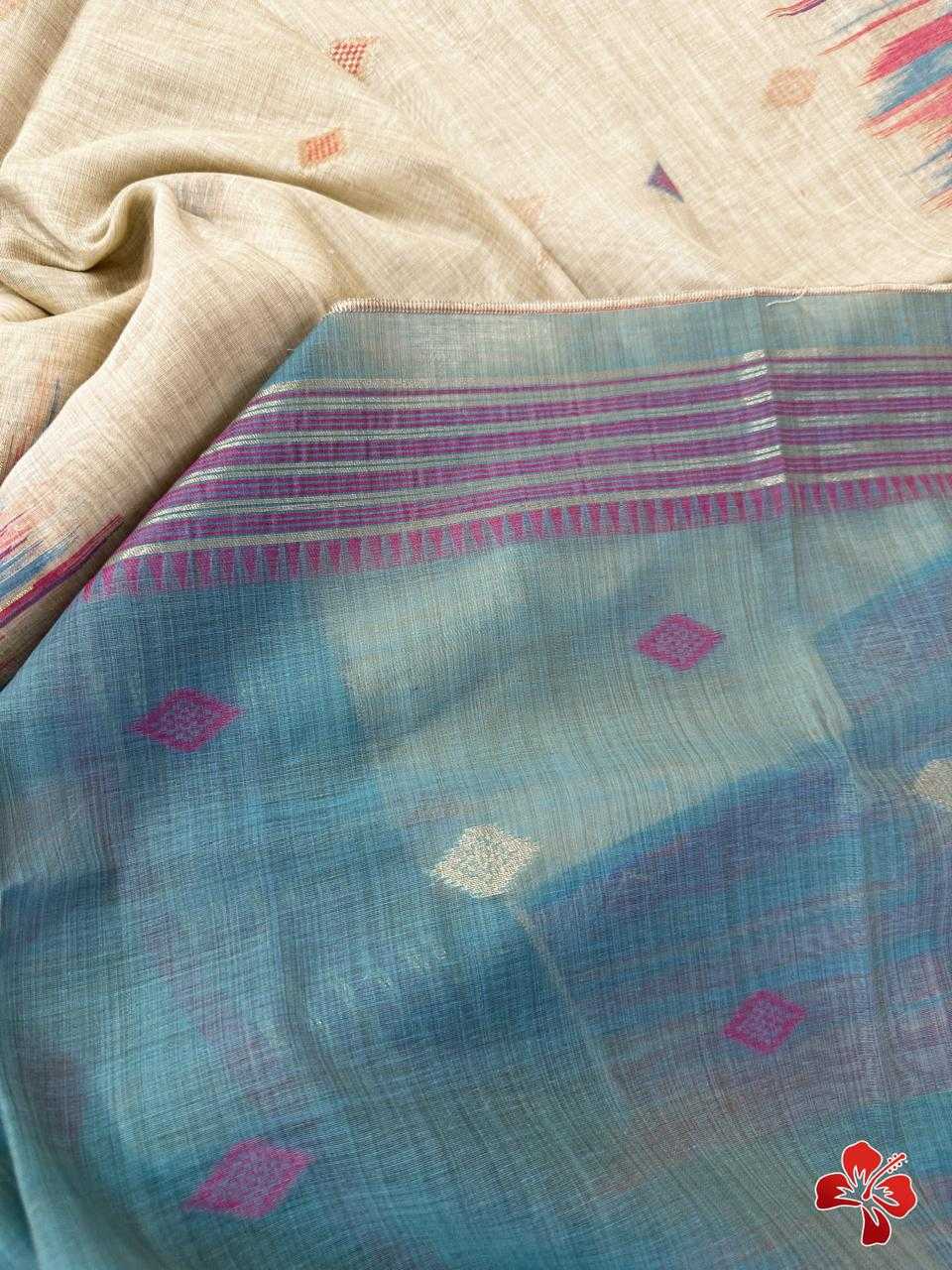 Ynf Soft Cotton KESH505 MUGA COTTON 209 Sarees Wedding Collections Festive Collections Wholesale Ikkat Saree Cotton Sarees Sarees With Blouse Manufacturer