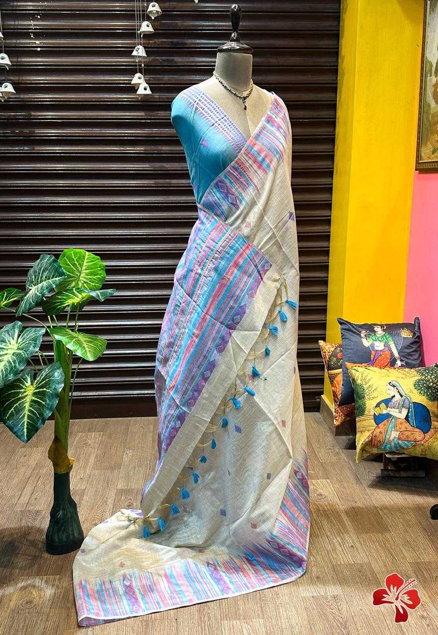 Ynf Soft Cotton KESH505 MUGA COTTON 209 Sarees Wedding Collections Festive Collections Wholesale Ikkat Saree Cotton Sarees Sarees With Blouse Manufacturer