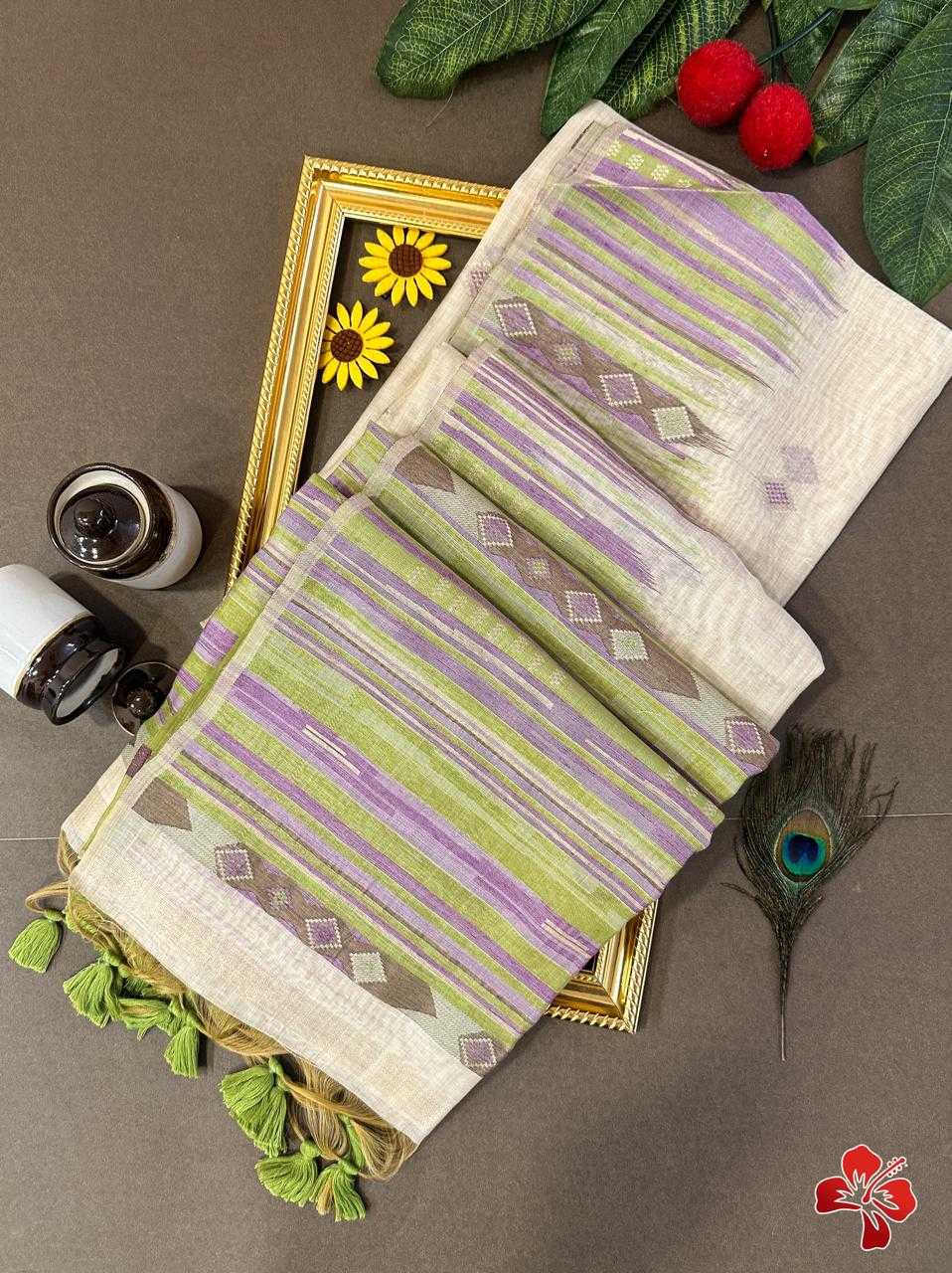 Ynf Soft Cotton KESH505 MUGA COTTON 209 Sarees Wedding Collections Festive Collections Wholesale Ikkat Saree Cotton Sarees Sarees With Blouse Manufacturer