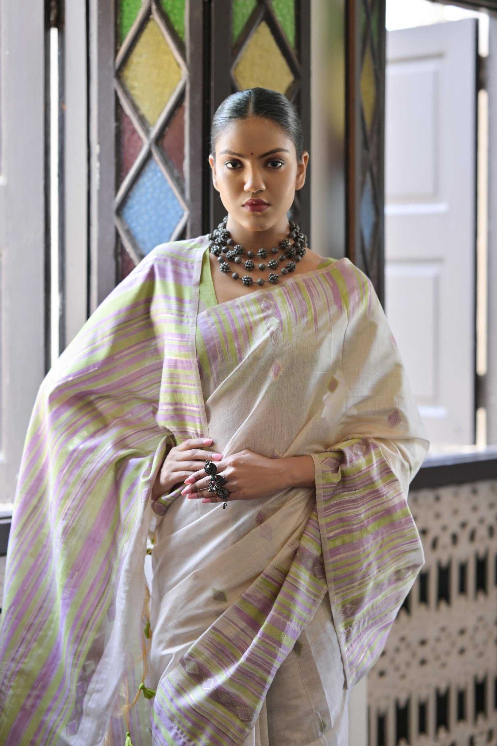 Ynf Soft Cotton KESH505 MUGA COTTON 209 Sarees Wedding Collections Festive Collections Wholesale Ikkat Saree Cotton Sarees Sarees With Blouse Manufacturer
