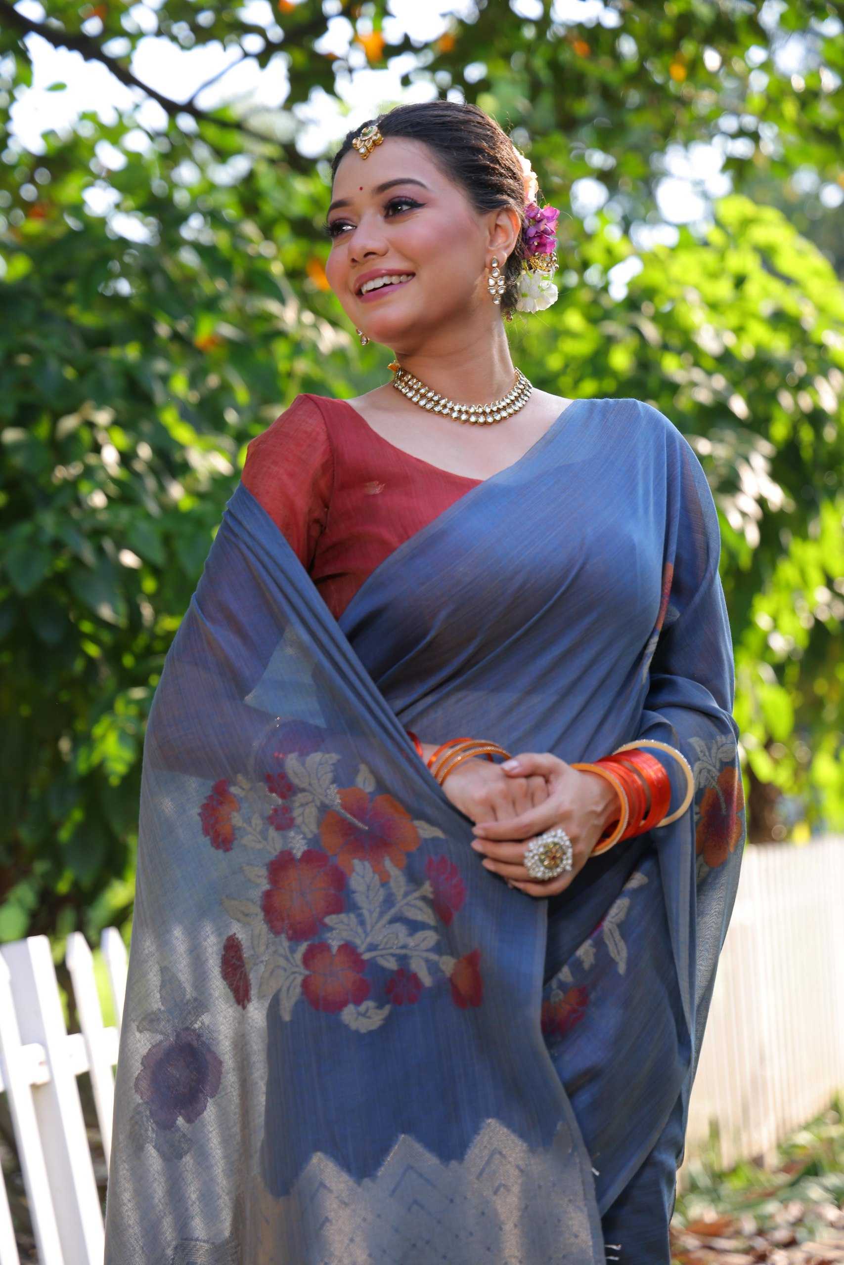 Ynf Soft Cotton KESH505 Muga Cotton 225 Sarees Wedding Collections Festive Collections Wholesale Cotton Sarees Zari Sarees Sarees With Blouse Manufacturer
