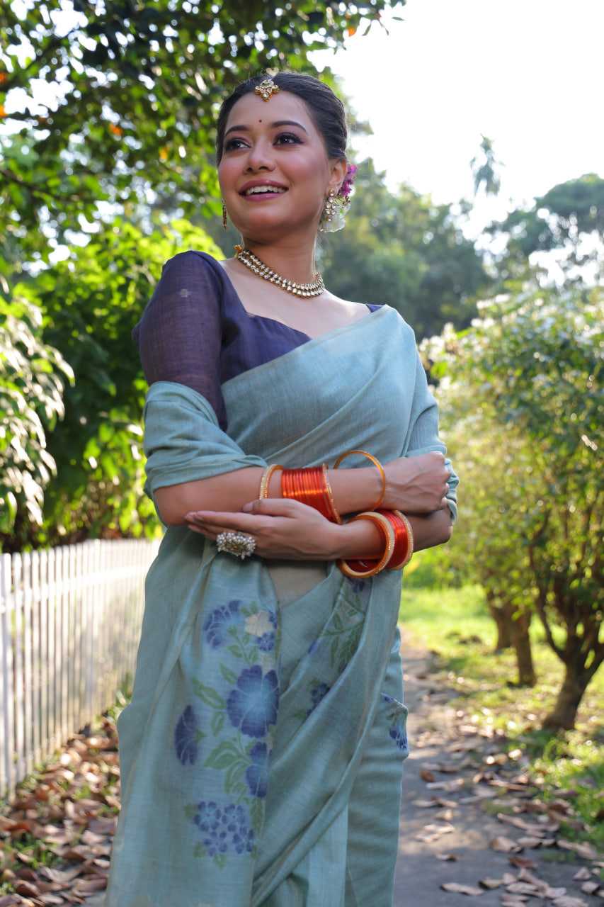 Ynf Soft Cotton KESH505 Muga Cotton 225 Sarees Wedding Collections Festive Collections Wholesale Cotton Sarees Zari Sarees Sarees With Blouse Manufacturer