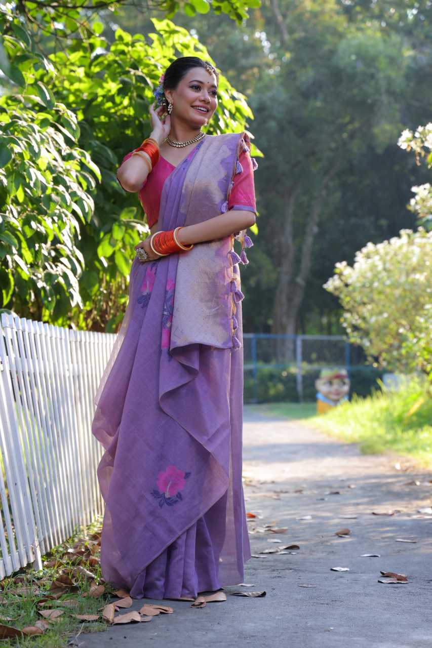 Ynf Soft Cotton KESH505 Muga Cotton 225 Sarees Wedding Collections Festive Collections Wholesale Cotton Sarees Zari Sarees Sarees With Blouse Manufacturer