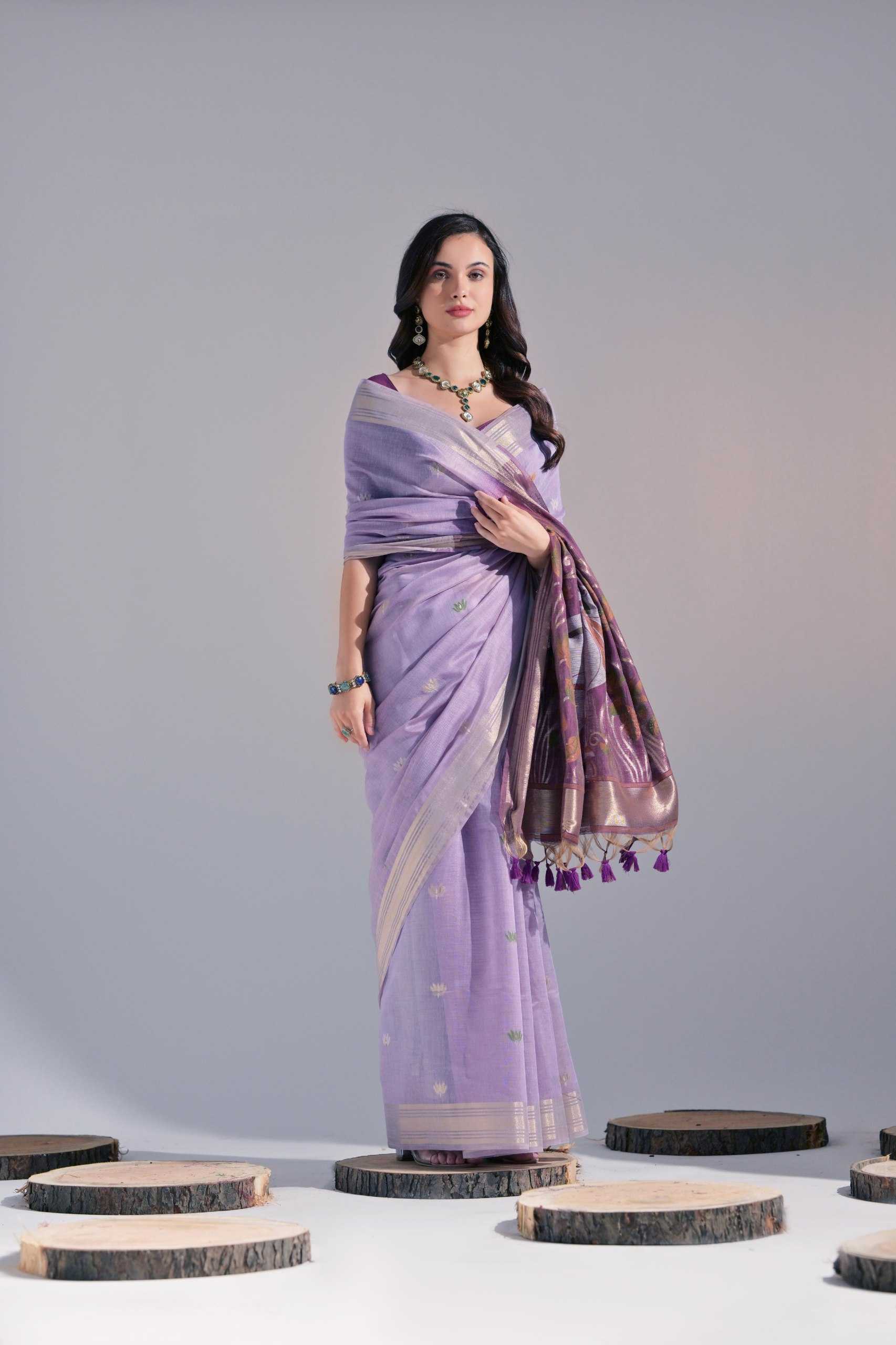 Ynf Soft Cotton KESH505 MUGA COTTON 407 Sarees Wedding Collections Festive Collections Wholesale Traditional Sarees Cotton Sarees Zari Sarees Manufacturer