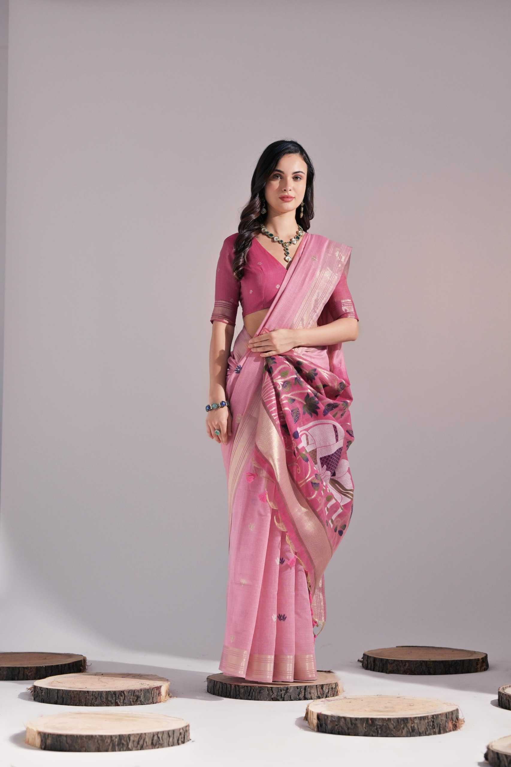 Ynf Soft Cotton KESH505 MUGA COTTON 407 Sarees Wedding Collections Festive Collections Wholesale Traditional Sarees Cotton Sarees Zari Sarees Manufacturer