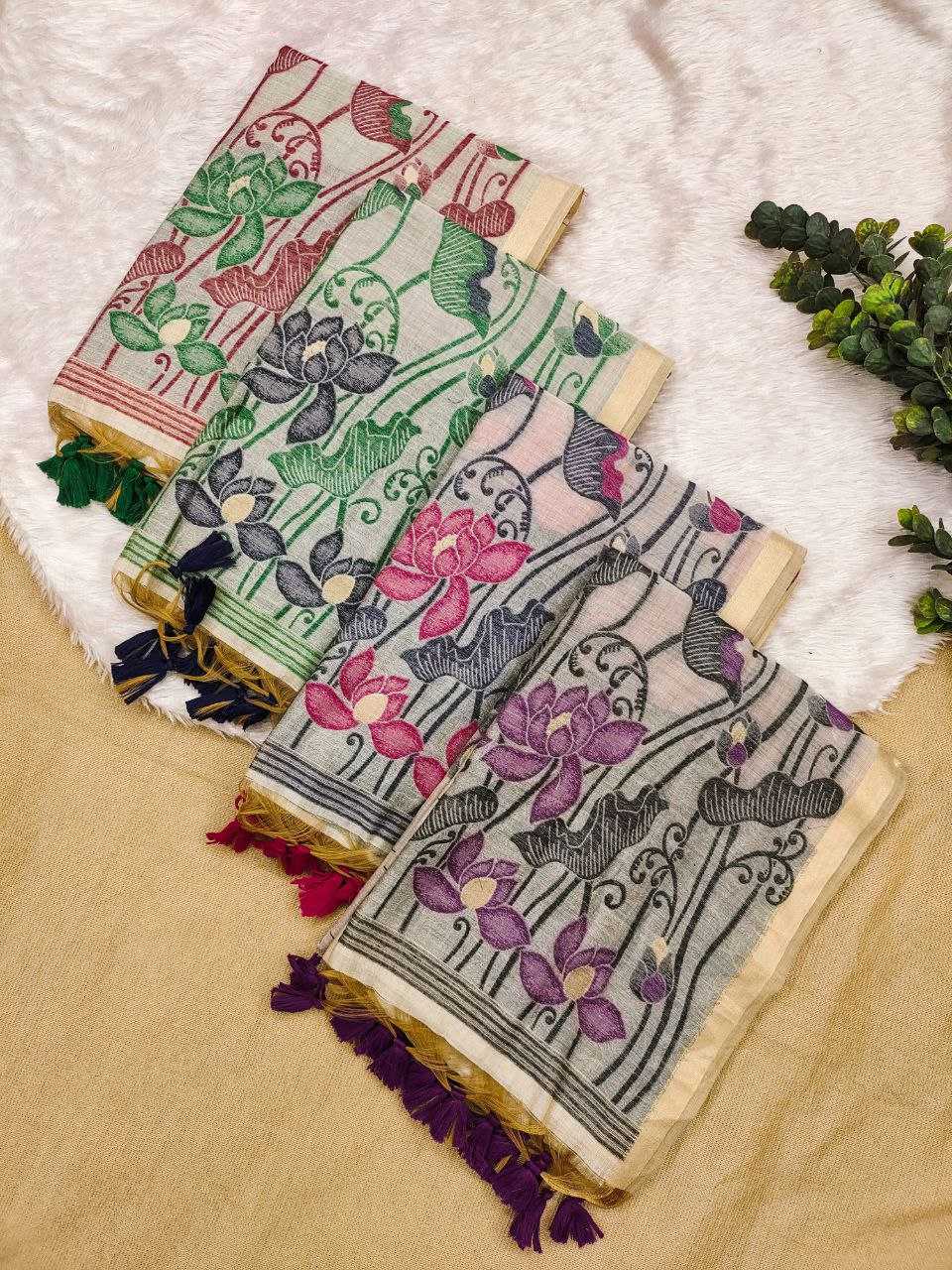 Ynf Soft Cotton KESH505 MUGA COTTON 501 Sarees Wedding Collections Festive Collections Wholesale Zari Border Sarees Cotton Sarees Sarees With Blouse Manufacturer