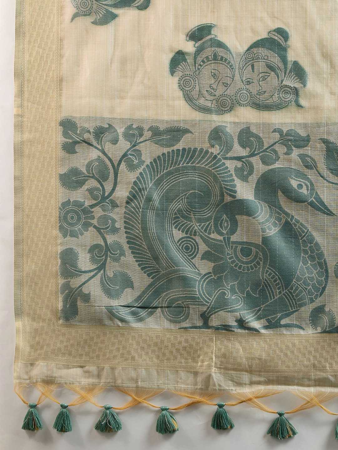 Ynf Soft Cotton KESH505 MUGA COTTON CHECKS 1 Sarees Wedding Collections Festive Collections Wholesale Kalamkari Sarees Traditional Sarees Cotton Sarees Manufacturer