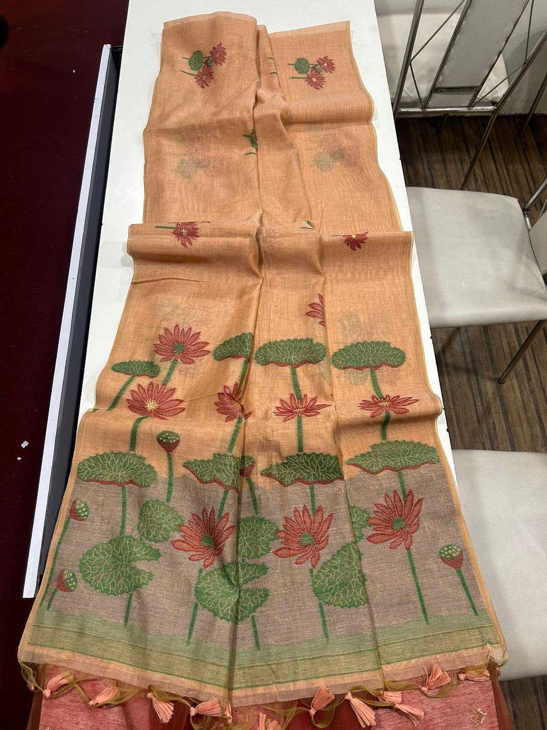 Ynf Soft Cotton KESH505 MUGA COTTON PICHWAI 2 Sarees Wedding Collections Festive Collections Wholesale Traditional Sarees Cotton Sarees Haldi Outfits Manufacturer